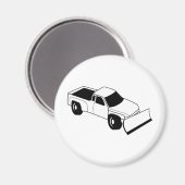 Schneefall Magnet (Vorderseite/Rückseite)