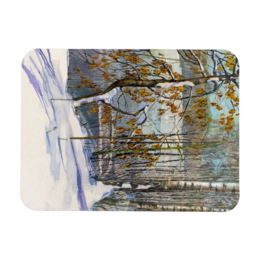 Schneefall Magnet (Horizontal)