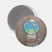 Schneefall Magnet (Vorderseite/Rückseite)