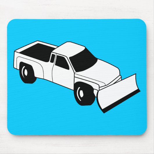 Schneefall Mousepad (Vorne)