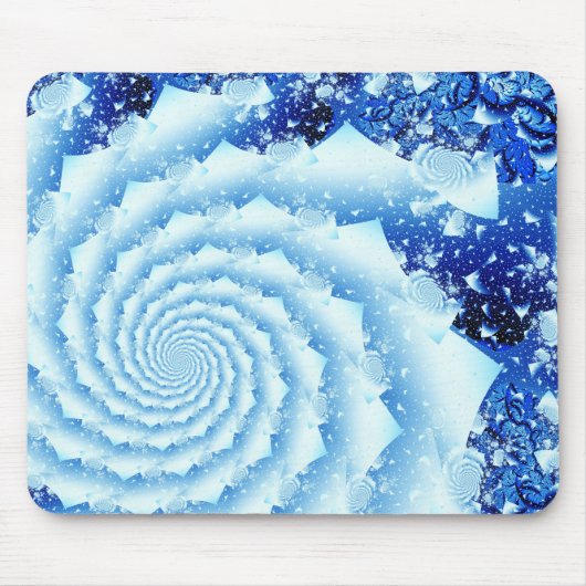 Schneefall Mousepad (Vorne)