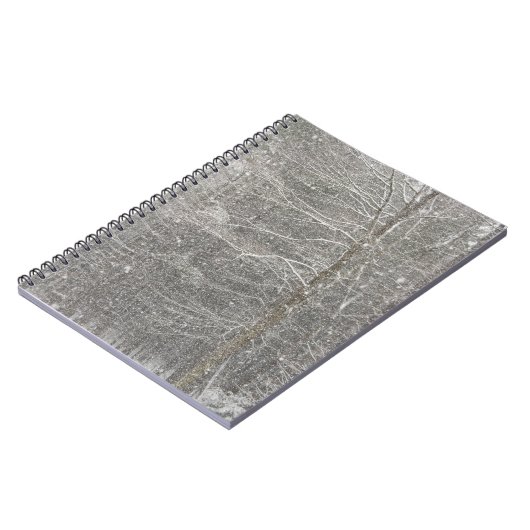 Schneefall Notizblock (Linke Seite)