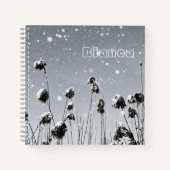Schneefall Notizblock (Vorderseite)