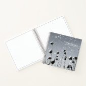 Schneefall Notizblock (Innenseite)