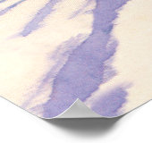 Schneefall Poster (Ecke)