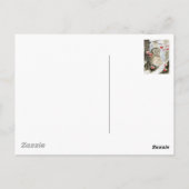 Schneefall Postkarte (Rückseite)