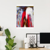 Schneefall-Power Poster (Heimbüro)