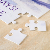 Schneefall Puzzle (Seite)