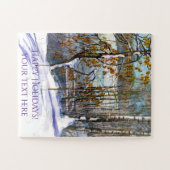 Schneefall Puzzle (Horizontal)