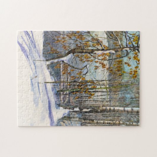 Schneefall Puzzle (Horizontal)