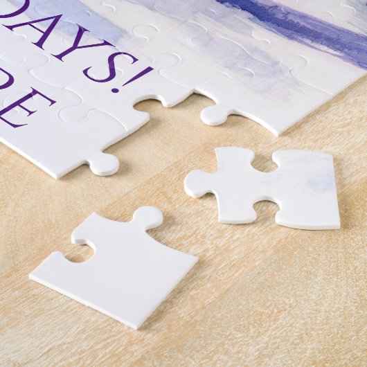 Schneefall Puzzle (Seite)