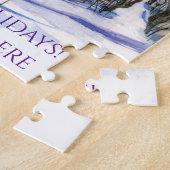 Schneefall Puzzle (Seite)