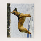 Schneefall Puzzle (Vertikal)