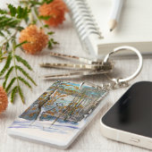 Schneefall Schlüsselanhänger (Vorderseite rechts)