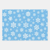 Schneefall Serenade Geschenkpapier Set (Vorderseite)
