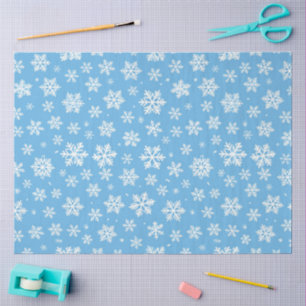 Schneefall Serenade Seidenpapier