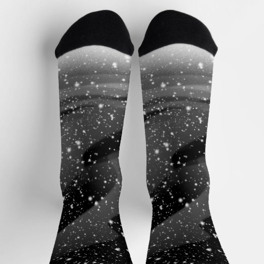 Schneefall Socken (Oben)