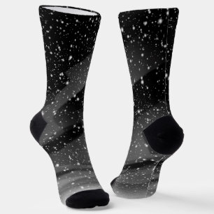 Schneefall Socken
