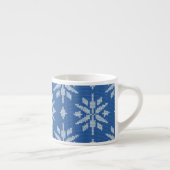 Schneefall Strick Espressotasse (Rechts)