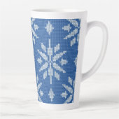 Schneefall Strick Milchtasse (Rechts)