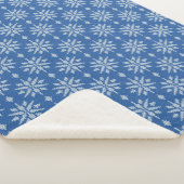 Schneefall Strick Sherpadecke (3/4)