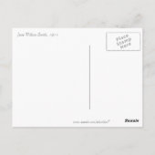 "Schneefall und die sieben kleinen Männer" Postkarte (Rückseite)