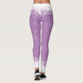 Schneefall und Schneebräder Weihnachten Colo ID728 Leggings (Rückseite)