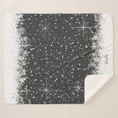 Schneefall und Schneebrenzen Weihnachten-ID591 Sherpadecke (Vorderseite (Horizontal))