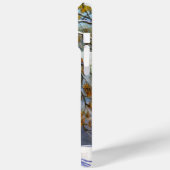 Schneefall Wasserfarbenmalerei Case-Mate iPhone Hülle (Rückseite / Links)