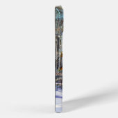 Schneefall Wasserfarbenmalerei Case-Mate iPhone Hülle (Rückseite / Rechts)