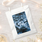 Schneefall Winter Weihnachtsbaum Geschenktütchen (Ausgeschnitten)