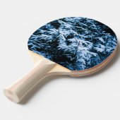 Schneefall Winter Weihnachtsbaum Tischtennis Schläger (Vorderseite)