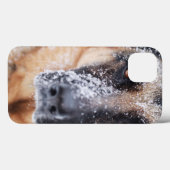 Schneefälle Case-Mate iPhone Hülle (Rückseite (Horizontal))