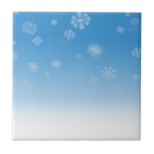 Schneefälle Fliese