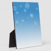 Schneefälle Fotoplatte (Seite)