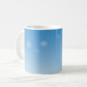 Schneefälle Kaffeetasse (Vorderseite Links)
