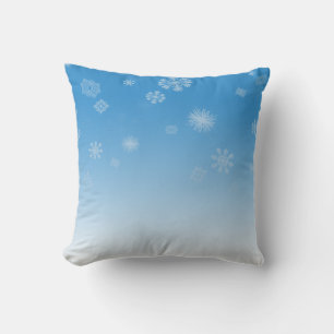 Schneefälle Kissen