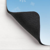 Schneefälle Mousepad (Ecke)