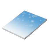 Schneefälle Notizblock (Rotiert)