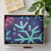 Schneefallpapier Seidenpapier (Geschenk)
