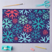Schneefallpapier Seidenpapier (Basteln)