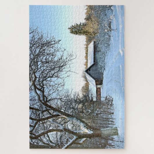 Schneefarm Puzzle (Vertikal)