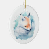 Schneefeld Keramik Ornament (Rechts)