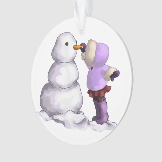 Schneefeld Ornament (Vorderseite)