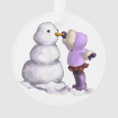 Schneefeld Ornament (Vorderseite)