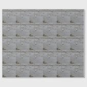 Schneefett Geschenkpapier (Flach)