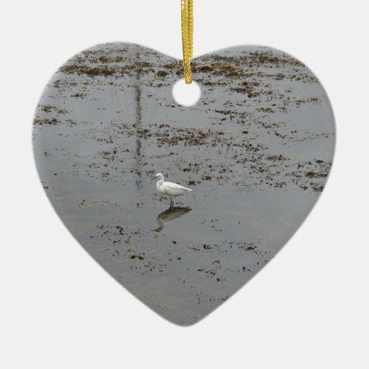 Schneefett Keramikornament (Vorne)