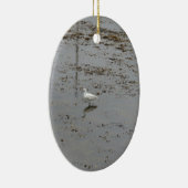 Schneefett Keramikornament (Rechts)