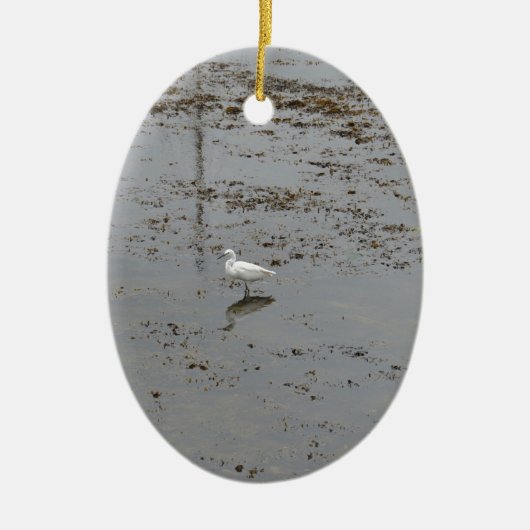Schneefett Keramikornament (Vorne)