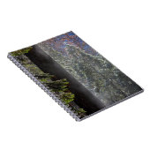 Schneefeuer im Wald Notizblock (Rechte Seite)